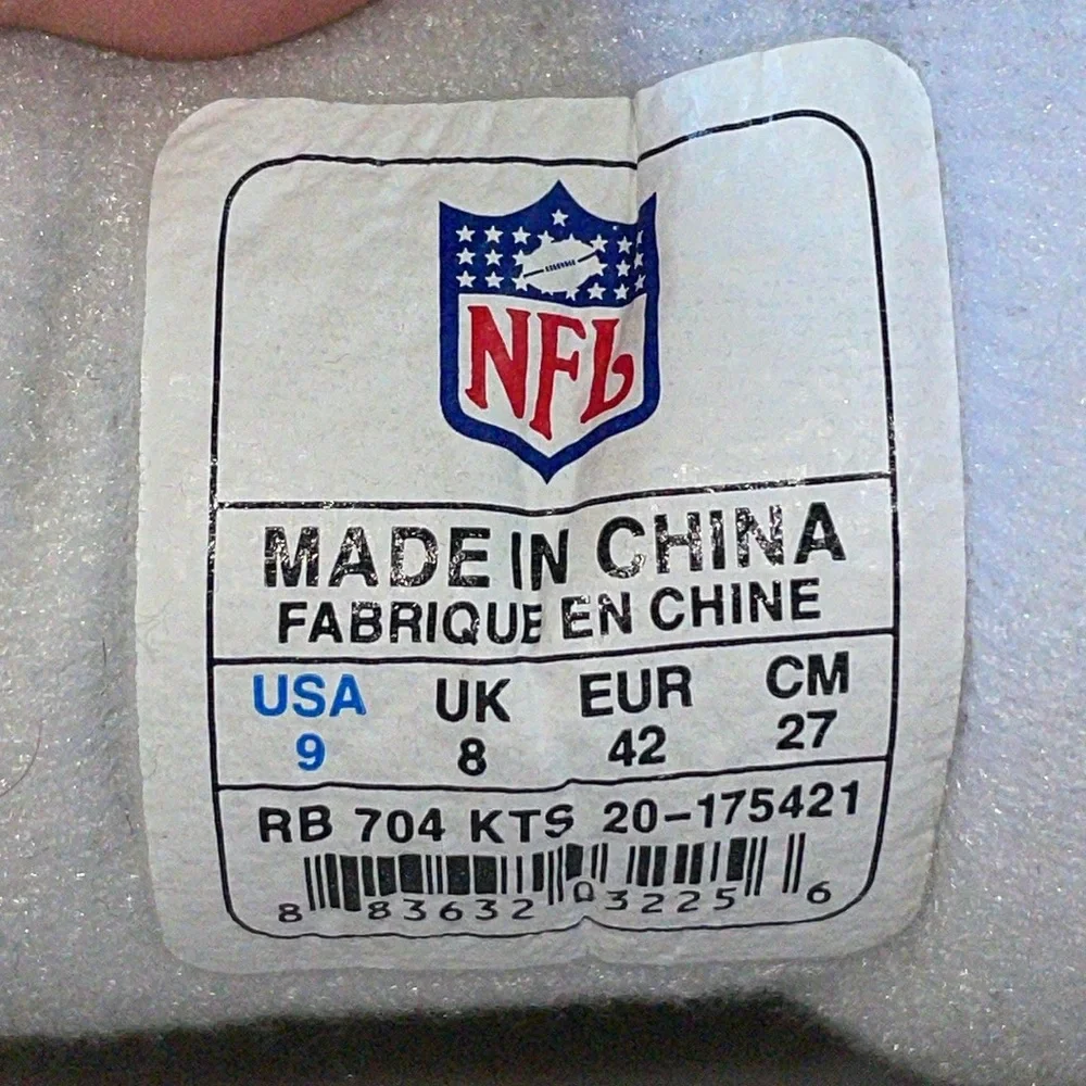 Reebok x NFL Minnesota Viking purple gold white mens sneakers - Picture 3 of 14